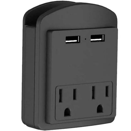 Surge Protector 2 Wall Outlets and 2 USB Ports DailySale