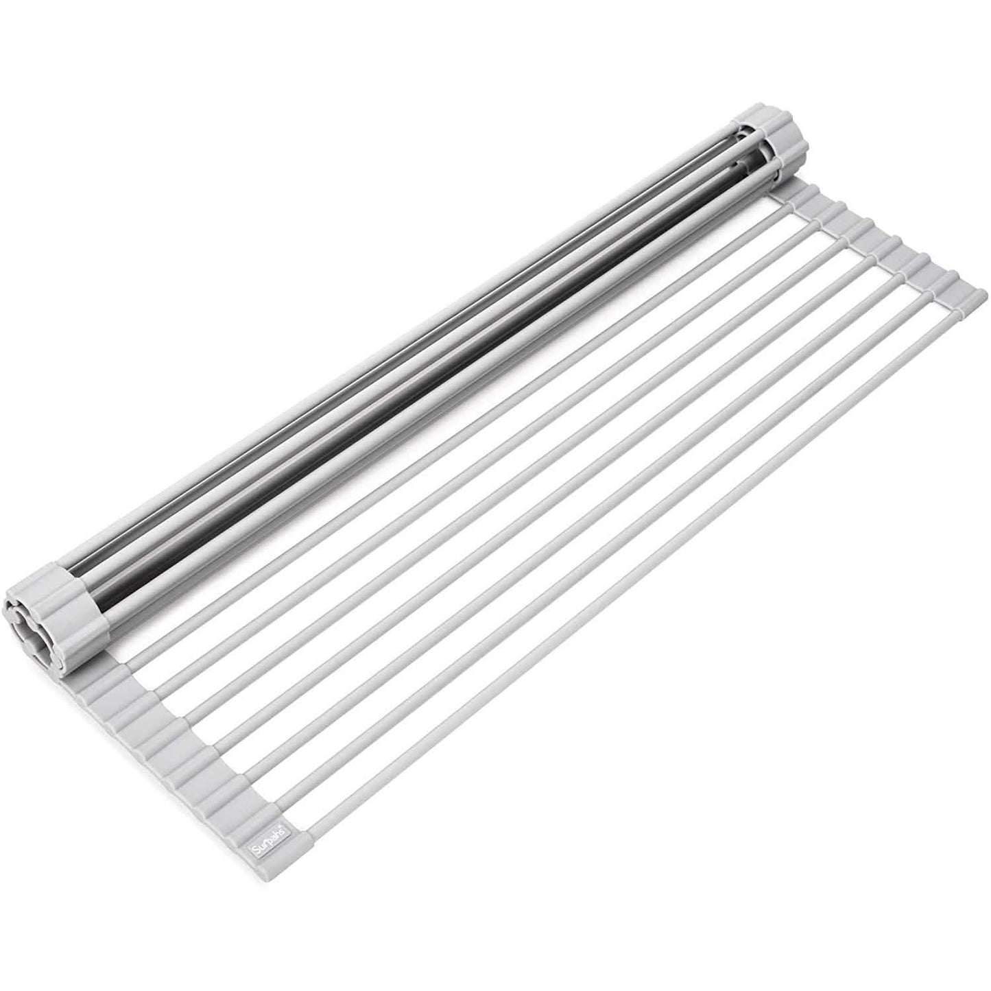 Surpahs over the Sink Multipurpose Roll-Up Dish Drying Rack DailySale