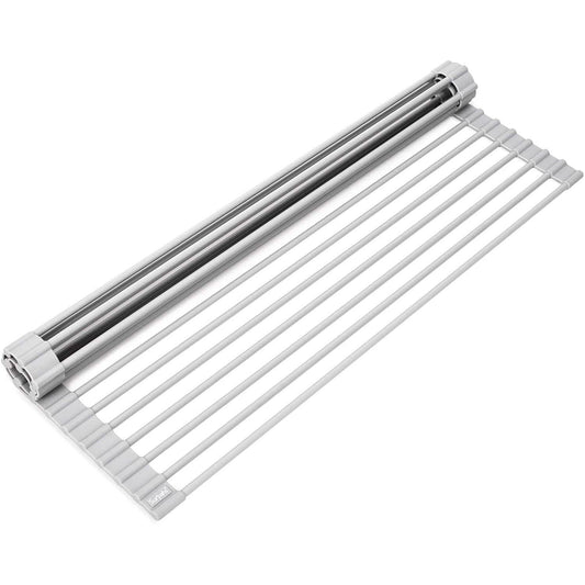 Surpahs over the Sink Multipurpose Roll-Up Dish Drying Rack DailySale