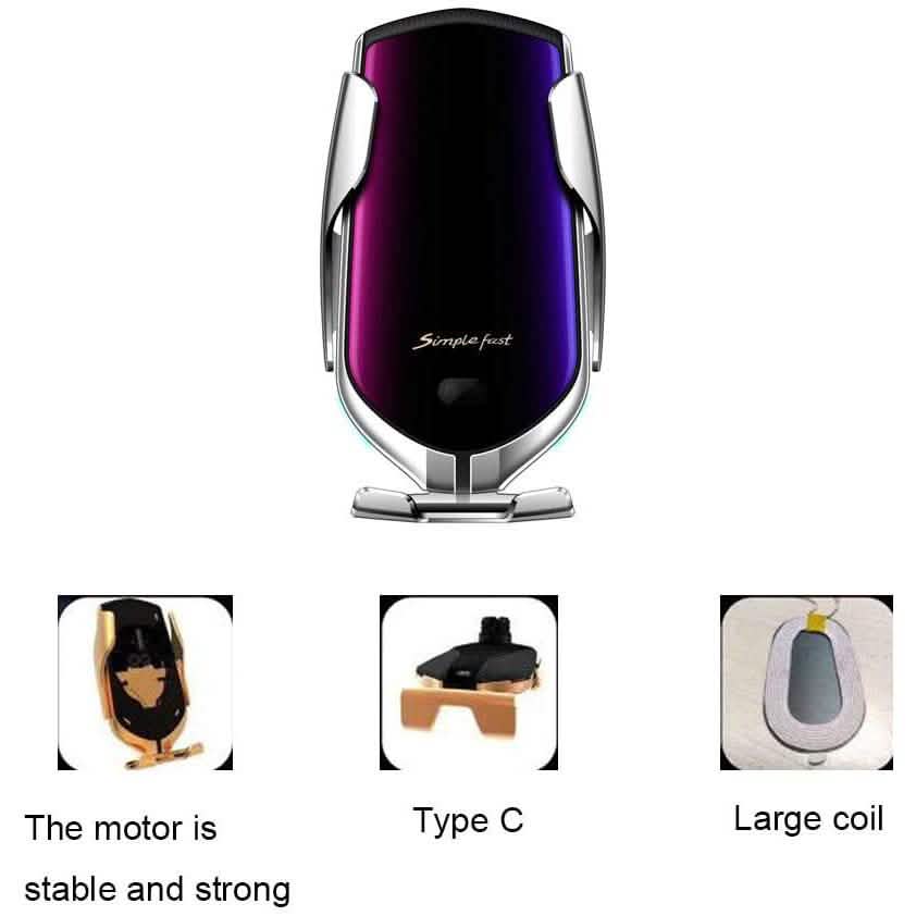 Survival-Pax Co. Smart Sensor Wireless Car Charger Mount DailySale