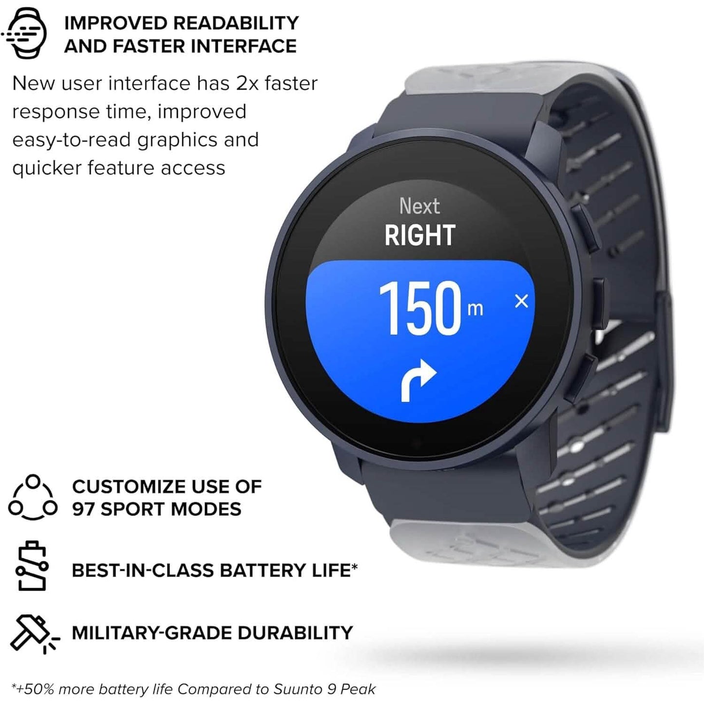 SUUNTO 9 Peak and Peak Pro Sports GPS Watch  (Refurbished) DailySale
