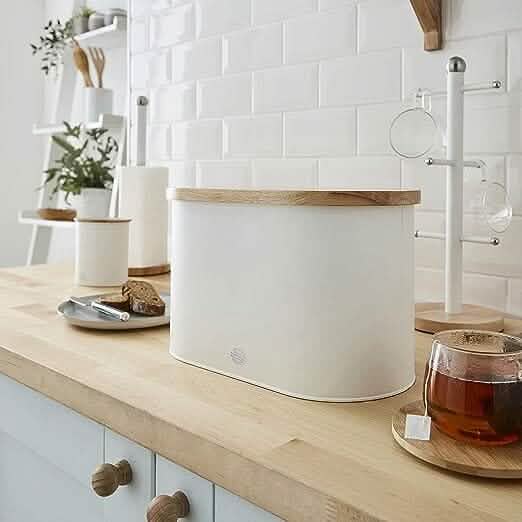 Swan Nordic Bread Bin & Cutting Board DailySale