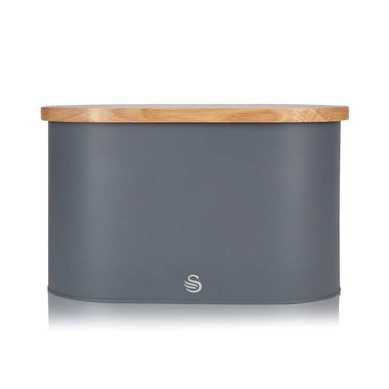 Swan Nordic Bread Bin & Cutting Board DailySale