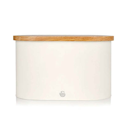 Swan Nordic Bread Bin & Cutting Board DailySale