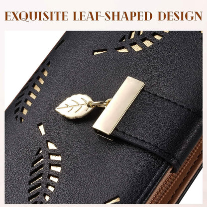 Sweet Cute Women's Long Leaf Bifold Wallet DailySale