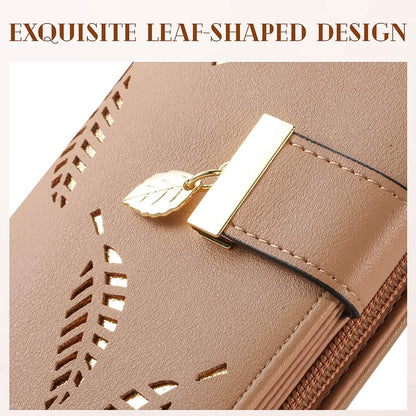 Sweet Cute Women's Long Leaf Bifold Wallet DailySale