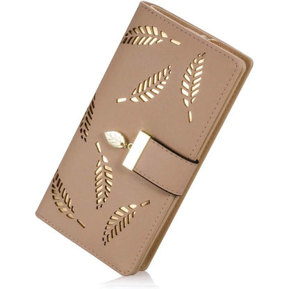 Sweet Cute Women's Long Leaf Bifold Wallet DailySale