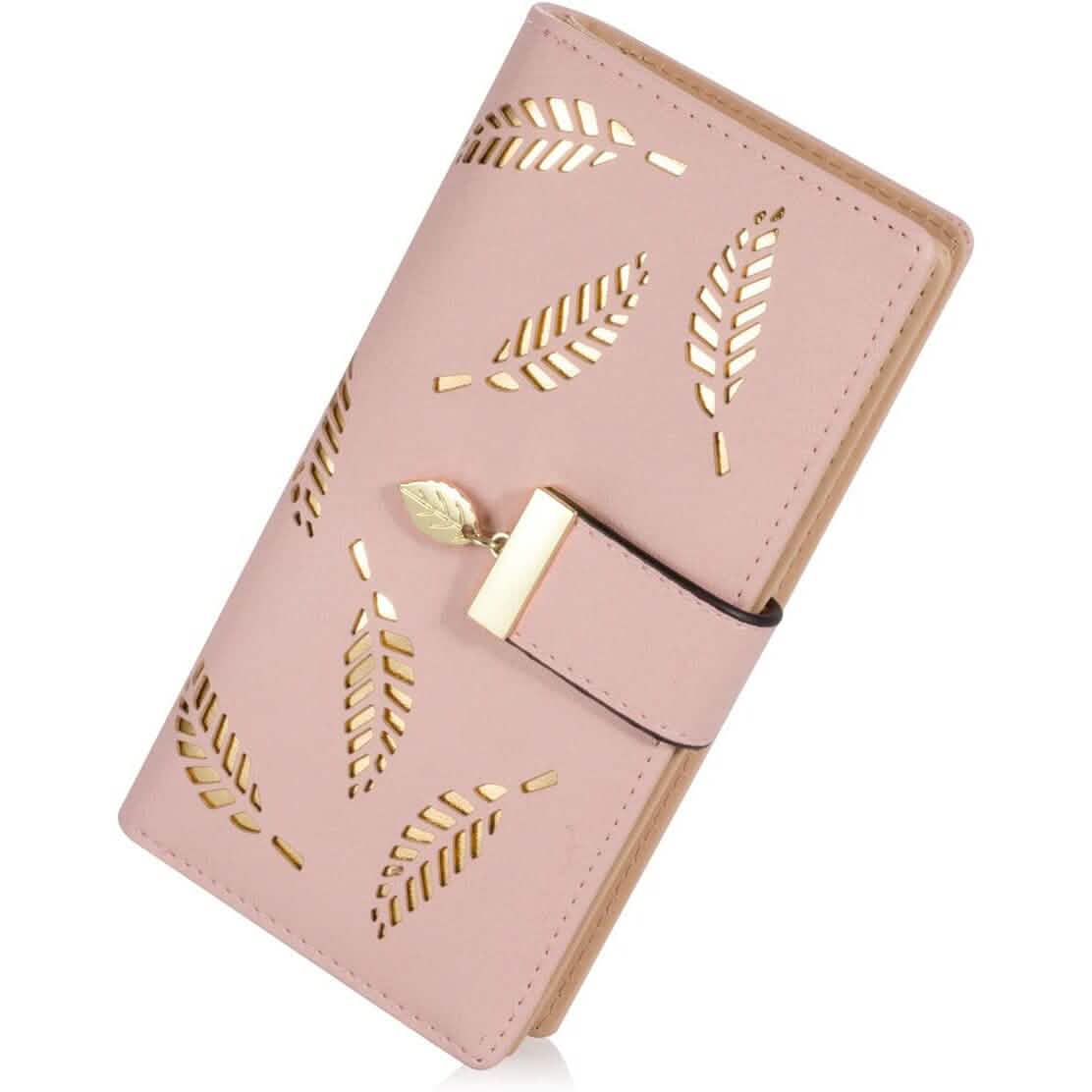 Sweet Cute Women's Long Leaf Bifold Wallet DailySale
