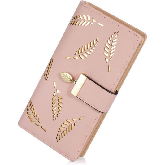 Sweet Cute Women's Long Leaf Bifold Wallet DailySale