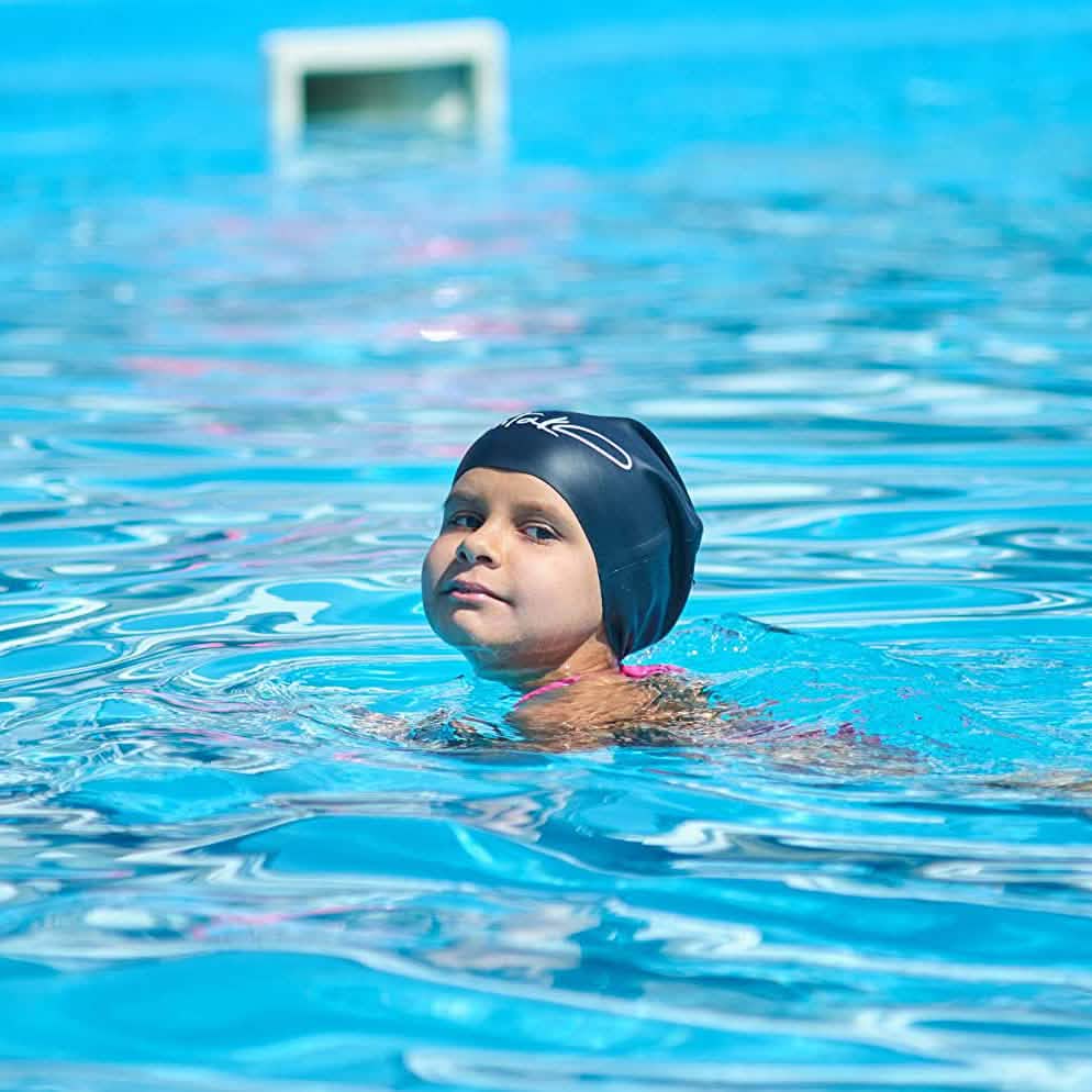 Swim Caps for Long Hair Kids DailySale