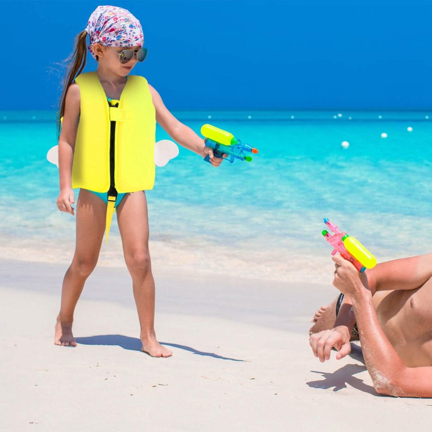 Swim Vest for Kids Float Jacket with Adjustable Crotch Strap DailySale