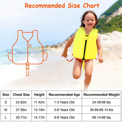 Swim Vest for Kids Float Jacket with Adjustable Crotch Strap DailySale