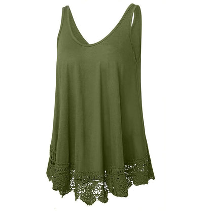 Swing Lace Flowy Women's Tank Top DailySale