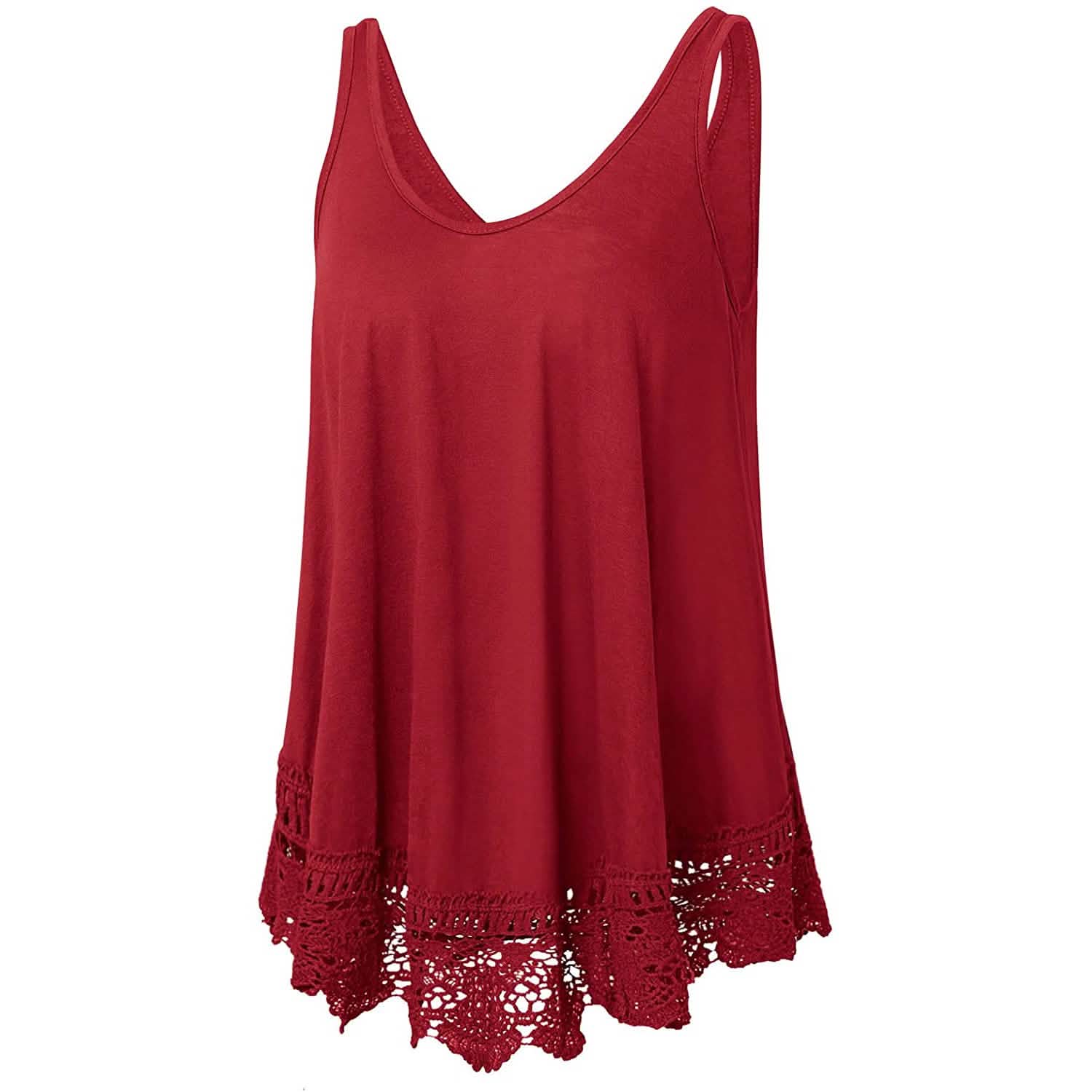 Swing Lace Flowy Women's Tank Top DailySale