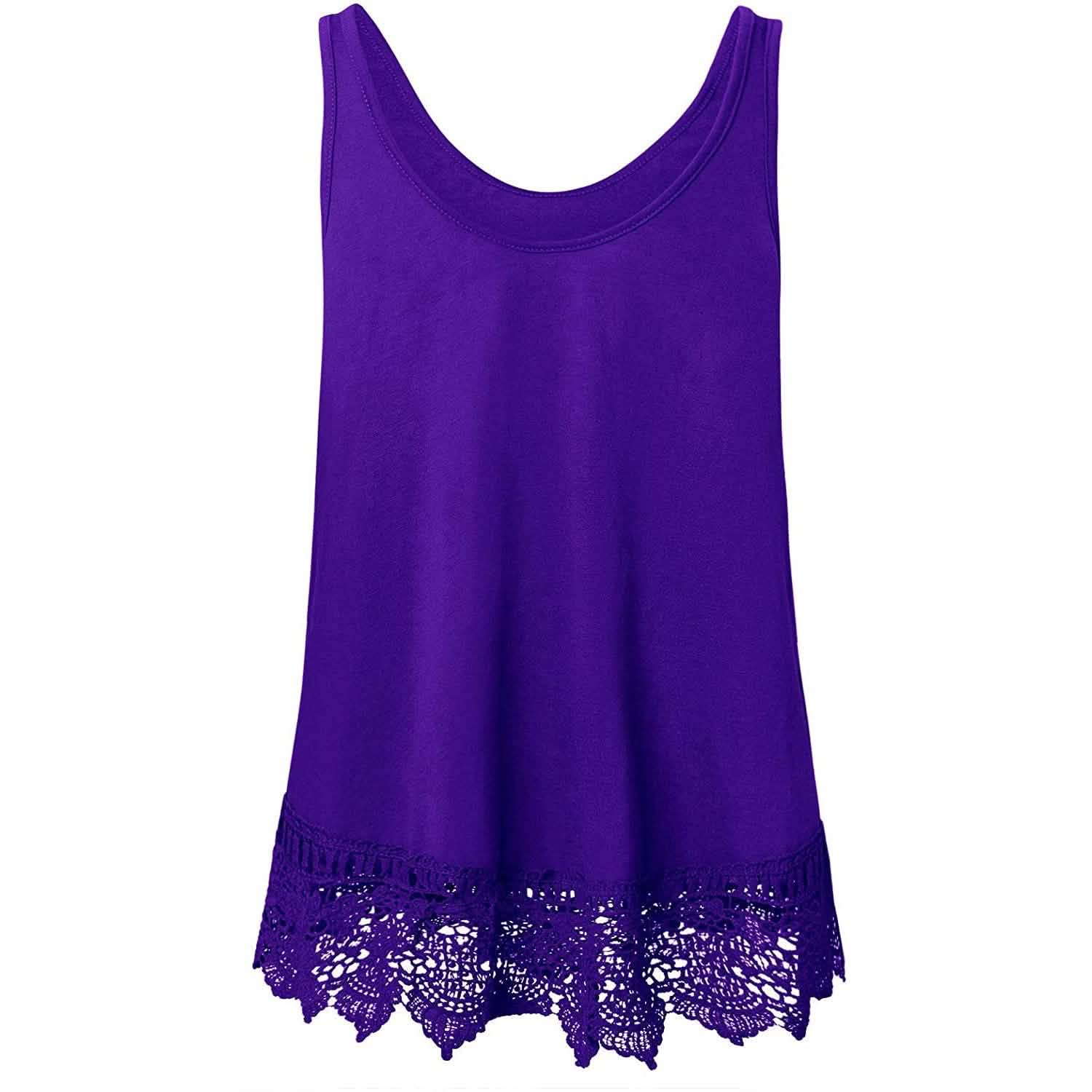 Swing Lace Flowy Women's Tank Top DailySale