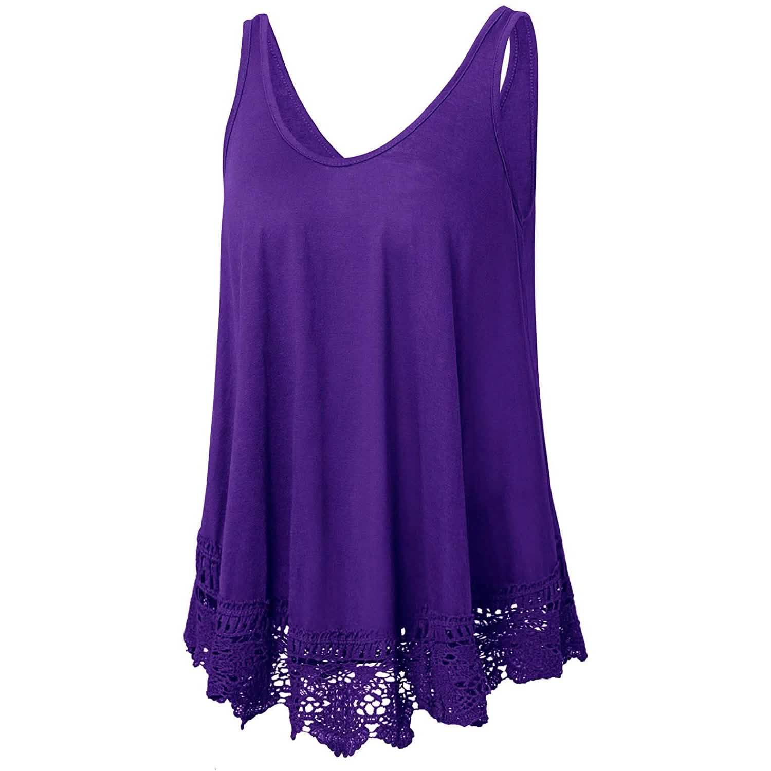 Swing Lace Flowy Women's Tank Top DailySale