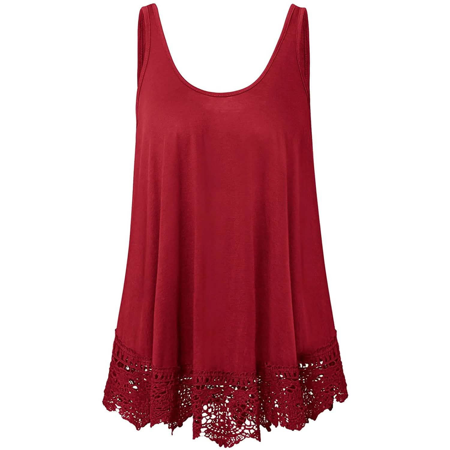 Swing Lace Flowy Women's Tank Top DailySale