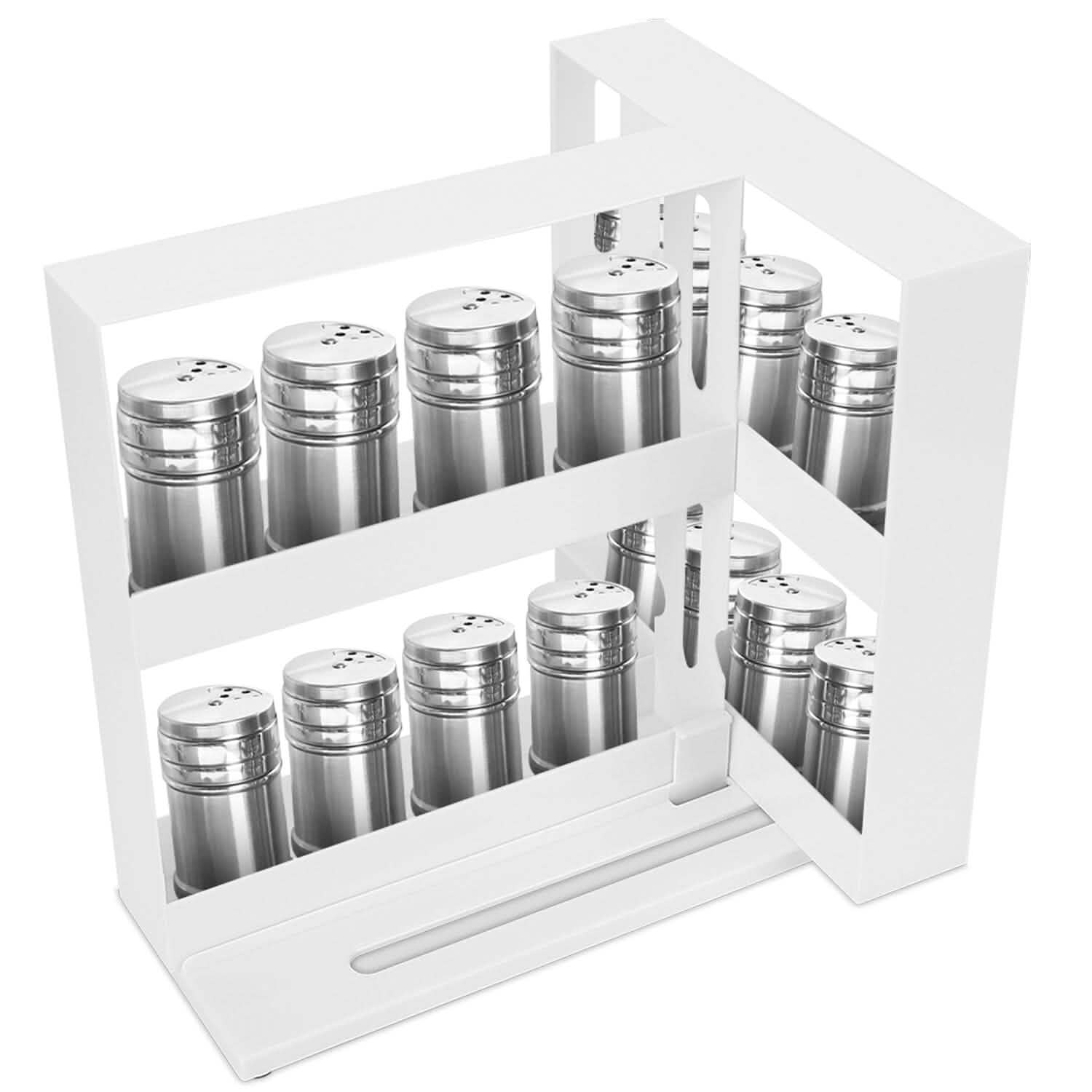 Swivel Cabinet Organizer Revolving Kitchen Rack Spice Organizer DailySale