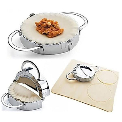 SYSAMA Eco-Friendly Stainless Steel Dumpling Pastry Tools - Assorted Sizes DailySale