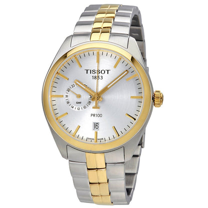 Tissot Men's PR100 Dual Time Bids.com