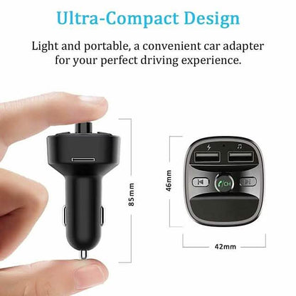 T25 Bluetooth 5.0 Car FM Transmitter DailySale