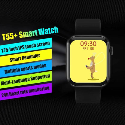 T55+ 1.75-Inch IPS Touch Screen Smart Bracelet Sports Watch DailySale