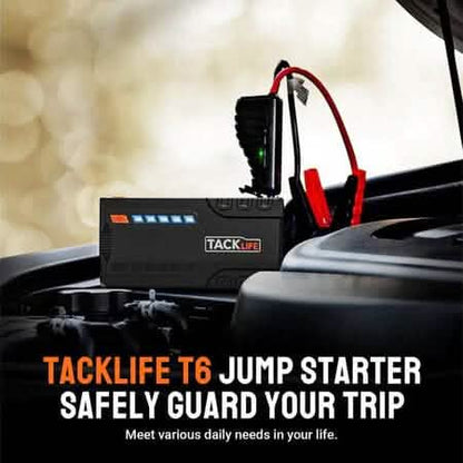 T6 800A Peak 18000mAh Car Jump Starter DailySale