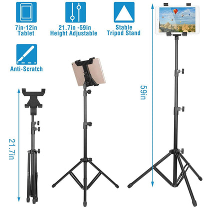 Table Mount 360° Rotating Tablet Tripod DailySale