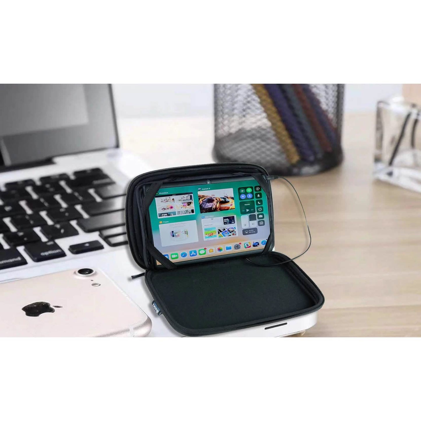 Tablet Speaker Case With Rechargeable Battery DailySale