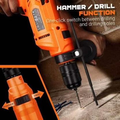 TACKLIFE 900W Corded Drill with 3000RPM Variable Speed PID05A DailySale