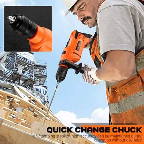 TACKLIFE 900W Corded Drill with 3000RPM Variable Speed PID05A DailySale