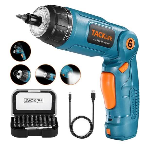TACKLIFE Electric Screwdriver 3.6V SDH13DC DailySale