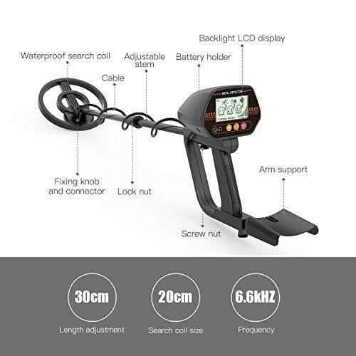 TACKLIFE Metal Detector - Metal Finder with All-metal and Disc Modes DailySale