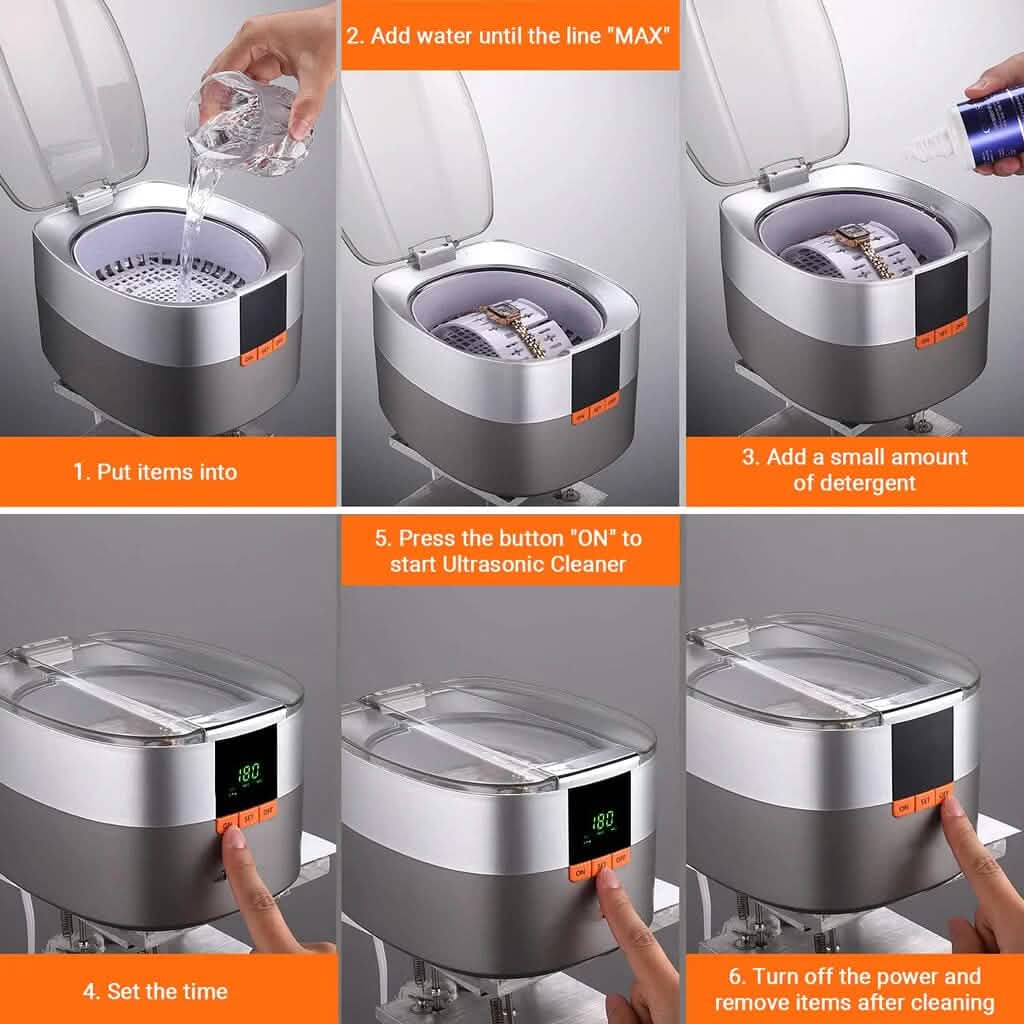 Tacklife Muc03 Ultrasonic Cleaning Machine DailySale