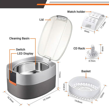Tacklife Muc03 Ultrasonic Cleaning Machine DailySale
