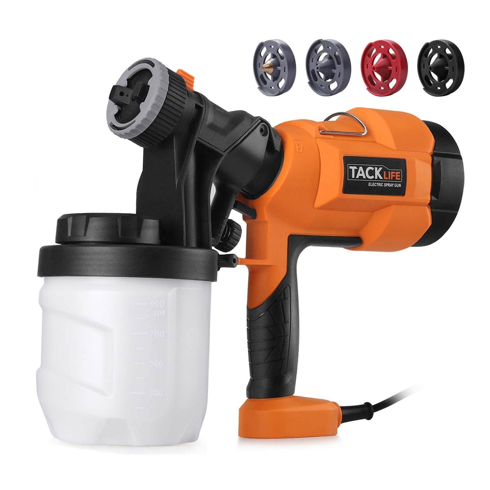 TACKLIFE Paint Sprayer, High Power HVLP Home Electric Paint Gun DailySale