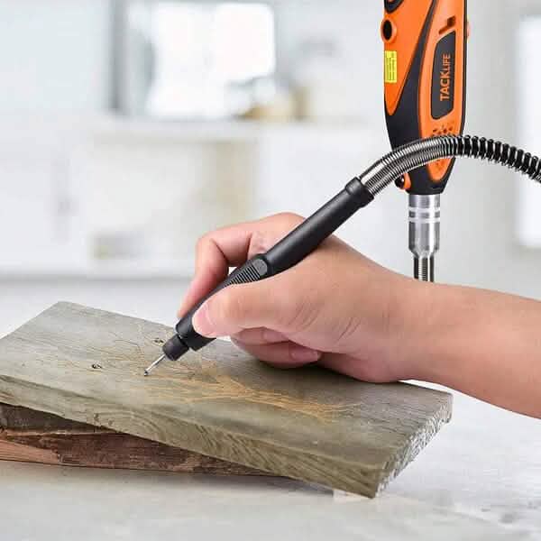 Tacklife Rotary Tool Kit with Upgraded MultiPro Keyless Chuck RTD35ACL DailySale