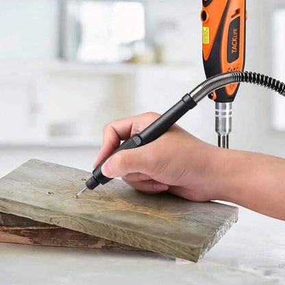 Tacklife Rotary Tool Kit with Upgraded MultiPro Keyless Chuck RTD35ACL DailySale