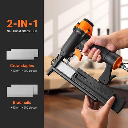 TACKLIFE TK5040-Brad Nailer, Pneumatic, 18GA 2-In-1 Nailer DailySale