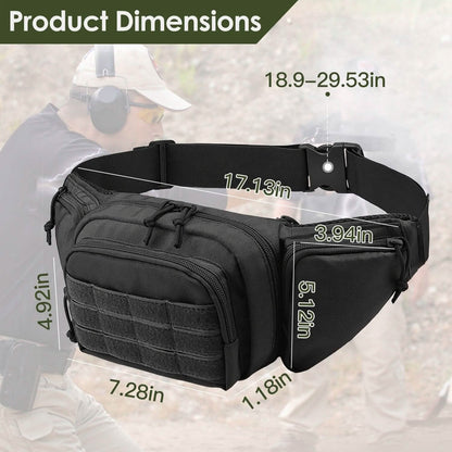 Tactical Fanny Pack Concealed Carry Bag for Men DailySale