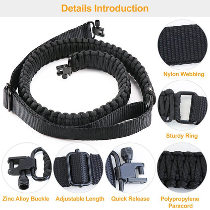 Tactical Paracord Sling - Adjustable Paracord Strap DailySale