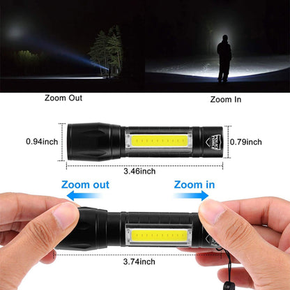 Tactical XPE COB Mini Flashlight DailySale