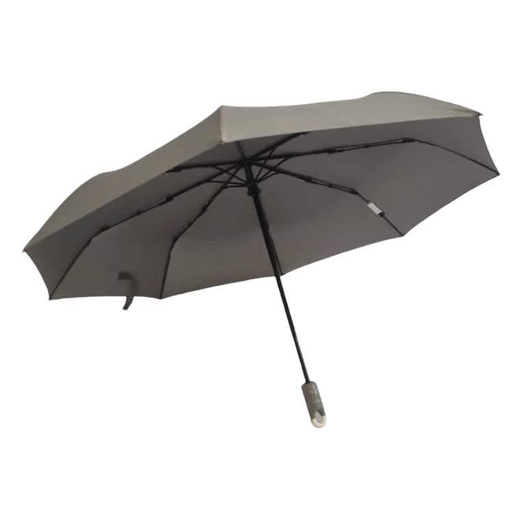 TAHARI® Automatic Open & Close Compact Travel Umbrella With Contour Handle DailySale