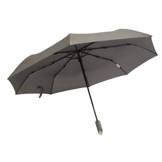 TAHARI® Automatic Open & Close Compact Travel Umbrella With Contour Handle DailySale