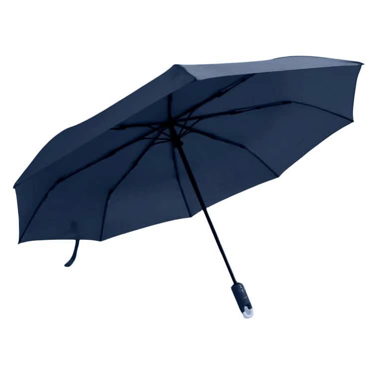 TAHARI® Automatic Open & Close Compact Travel Umbrella With Contour Handle DailySale