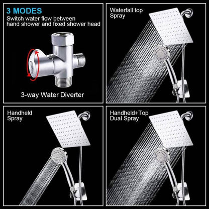 Taiker Stainless Steel Shower Head/Handheld Combination DailySale