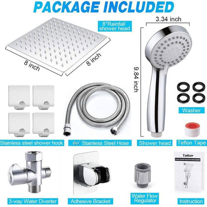 Taiker Stainless Steel Shower Head/Handheld Combination DailySale