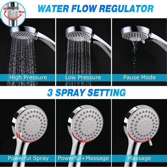 Taiker Stainless Steel Shower Head/Handheld Combination DailySale