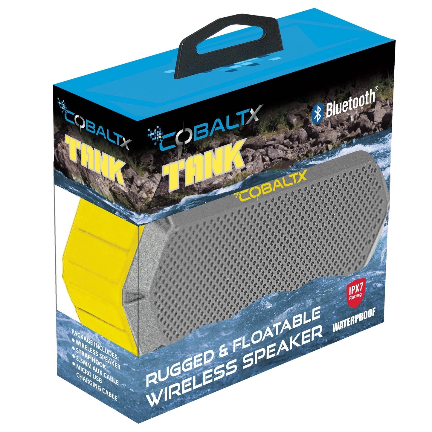 Tank Ipx7 Waterproof Rugged 10w Bluetooth Speaker - Assorted Styles DailySale