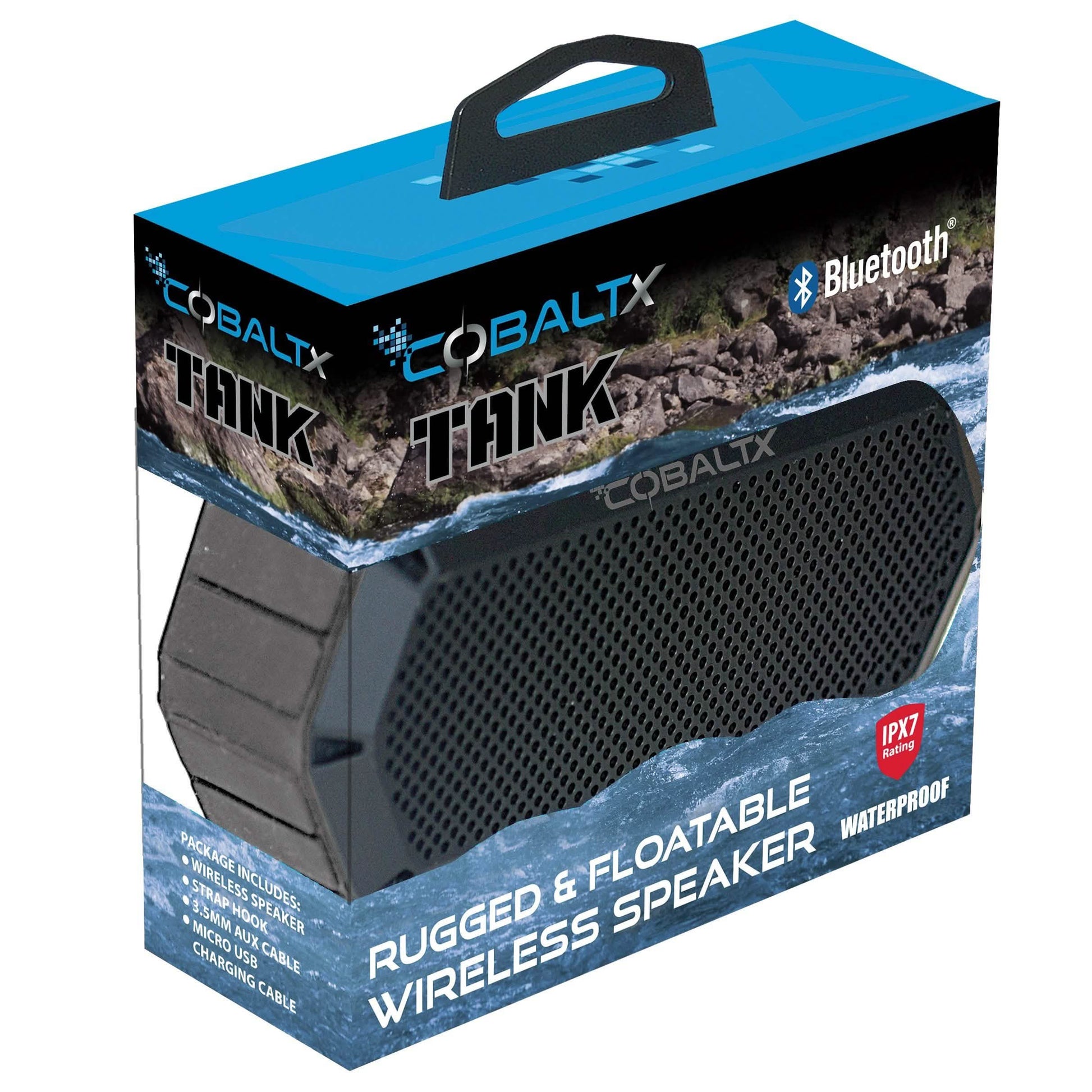 Tank Ipx7 Waterproof Rugged 10w Bluetooth Speaker - Assorted Styles DailySale